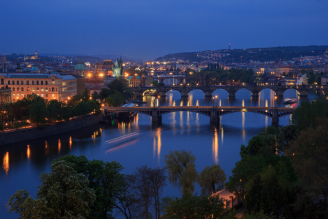 Večerní Praha
